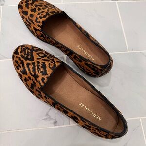 Aerosole Betunia Tan Leopard
